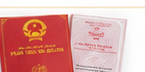 Minh họa sổ đỏ nhà đất