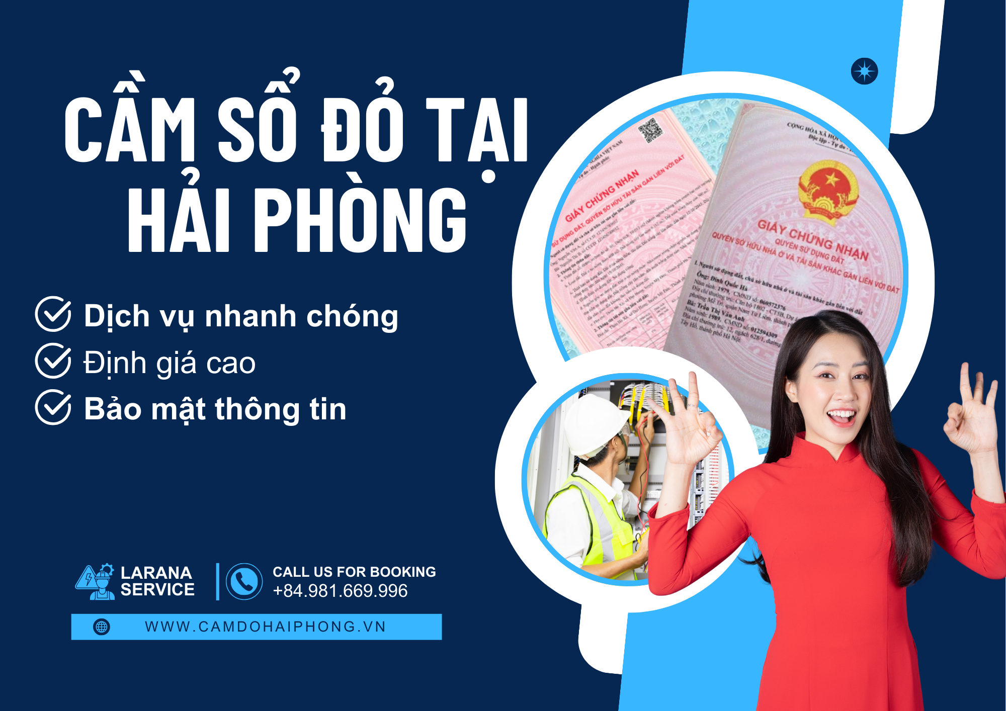 Cầm sổ đỏ tại Lê Chân Hải Phòng