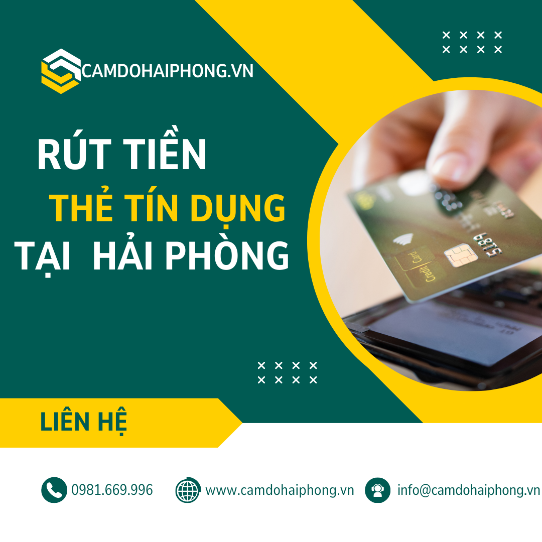 rút tiền thẻ tín dụng tại Hải Phòng