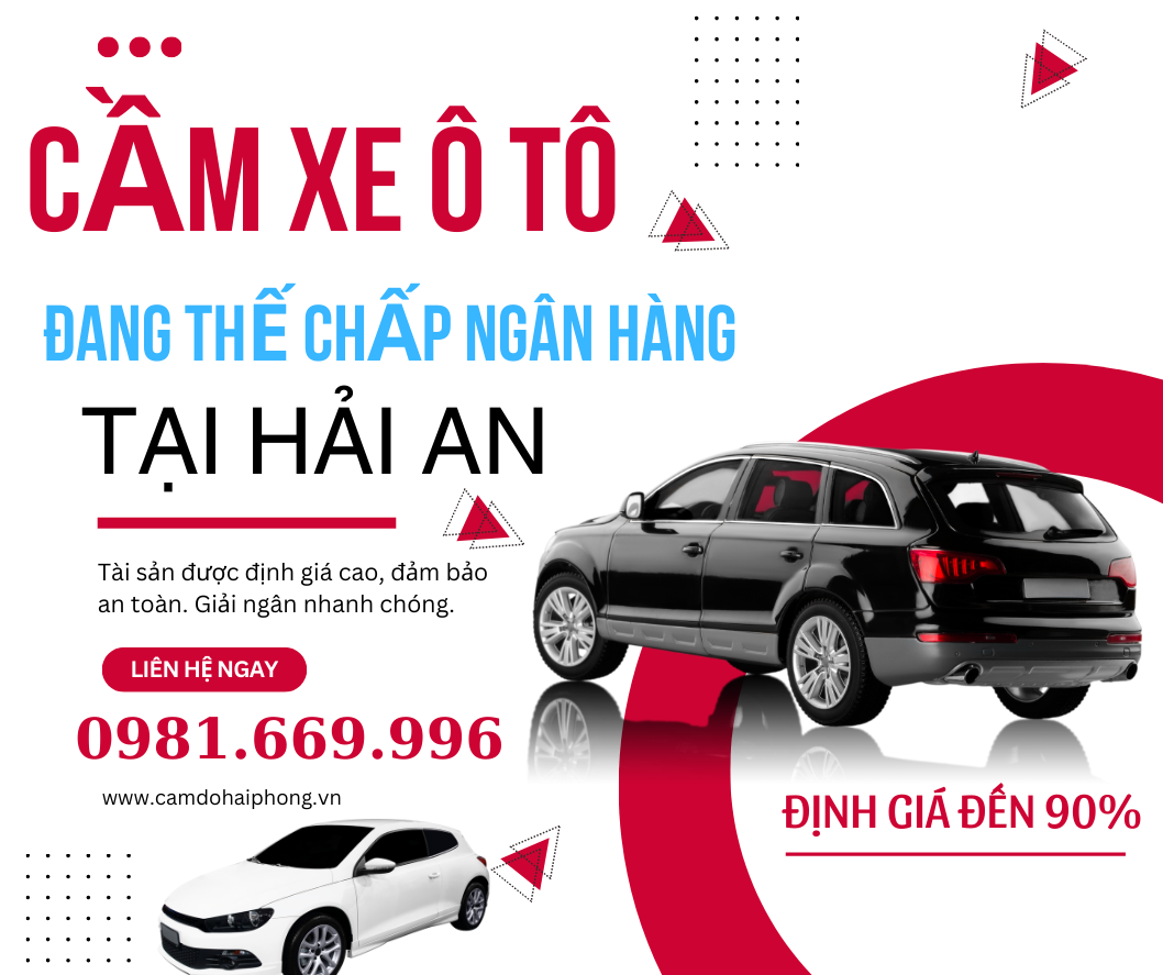 Cầm xe ô tô tại Hải Phòng giá rẻ