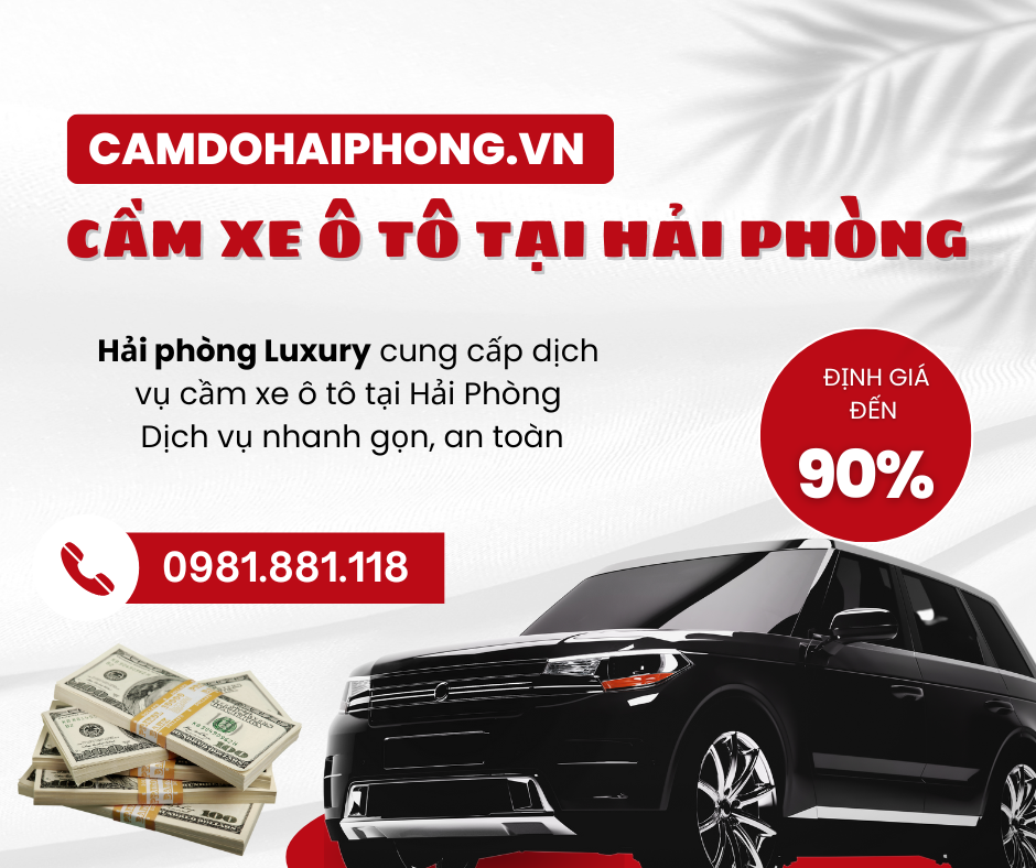 cầm xe ô tô tại hải phòng uy tín