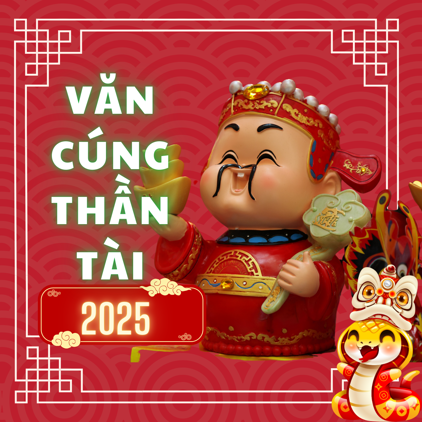 Văn khấn thần tài 2025