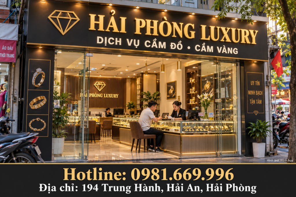 Dịch Vụ Cầm Vàng Tại Hải Phòng: Thủ Tục nhanh , Lãi Suất thấp